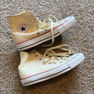 Converse High-Top Sneakers - Cream